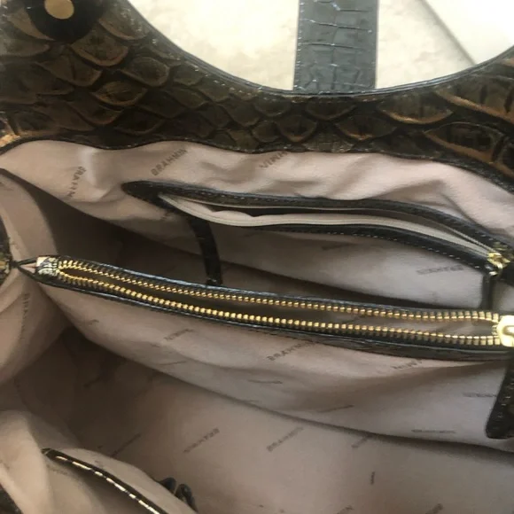 Brahmin elisa slate caravel new with tags not attached - Picture 6 of 7